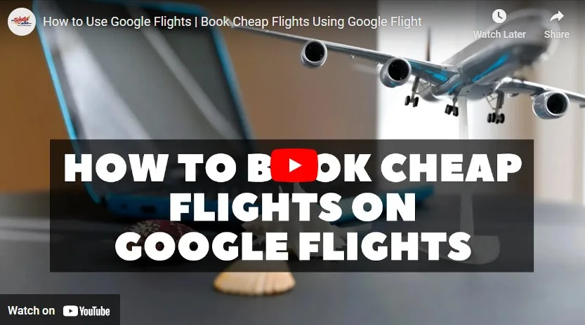 Use Google Flights Search Anywhere