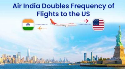 air india double frequency flights