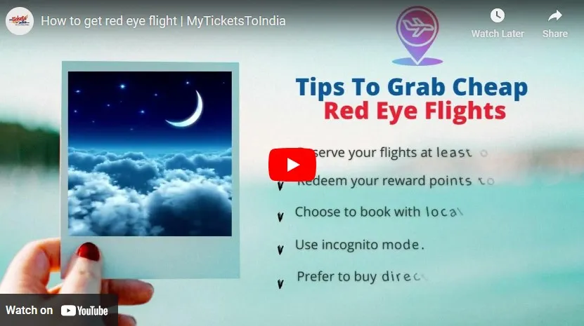 Top Tips To Grab Cheap Red Eye Flights