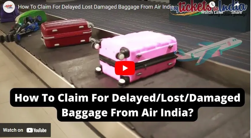 Air India Lost Baggage Claim