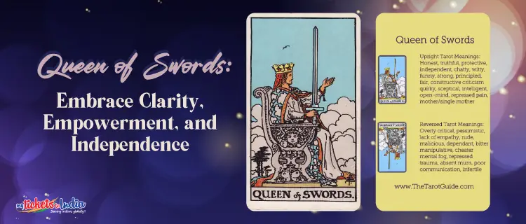 Depth Exploration Of The Queen of Swords Tarot Card