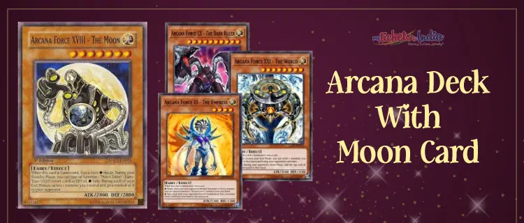 Arcana Deck with moon card