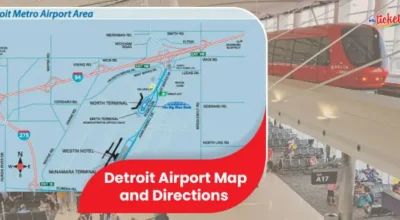 Detroit-Airport-Map-and-Directions