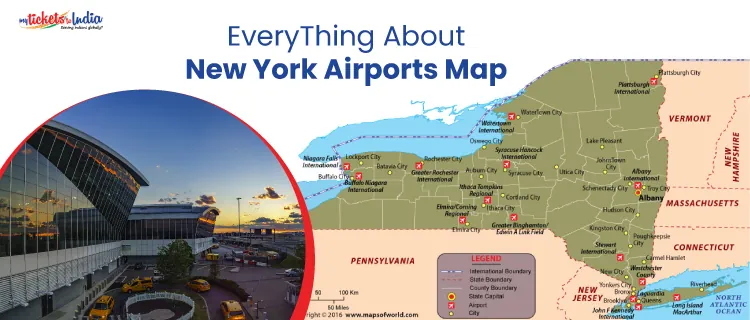 new york airports map