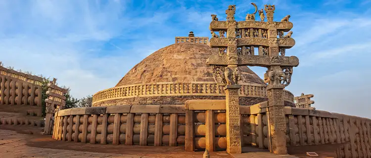 images of Indian Monuments sanchi-stupa