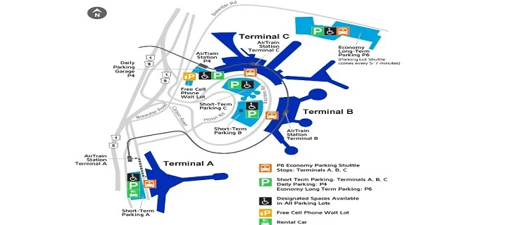 Newark Liberty International Airport Map