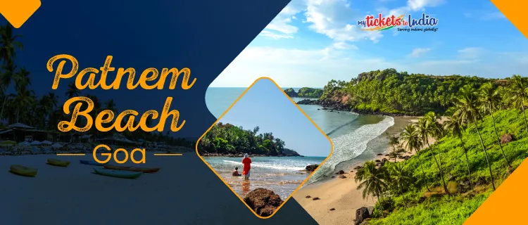 images of Patnem Beach goa